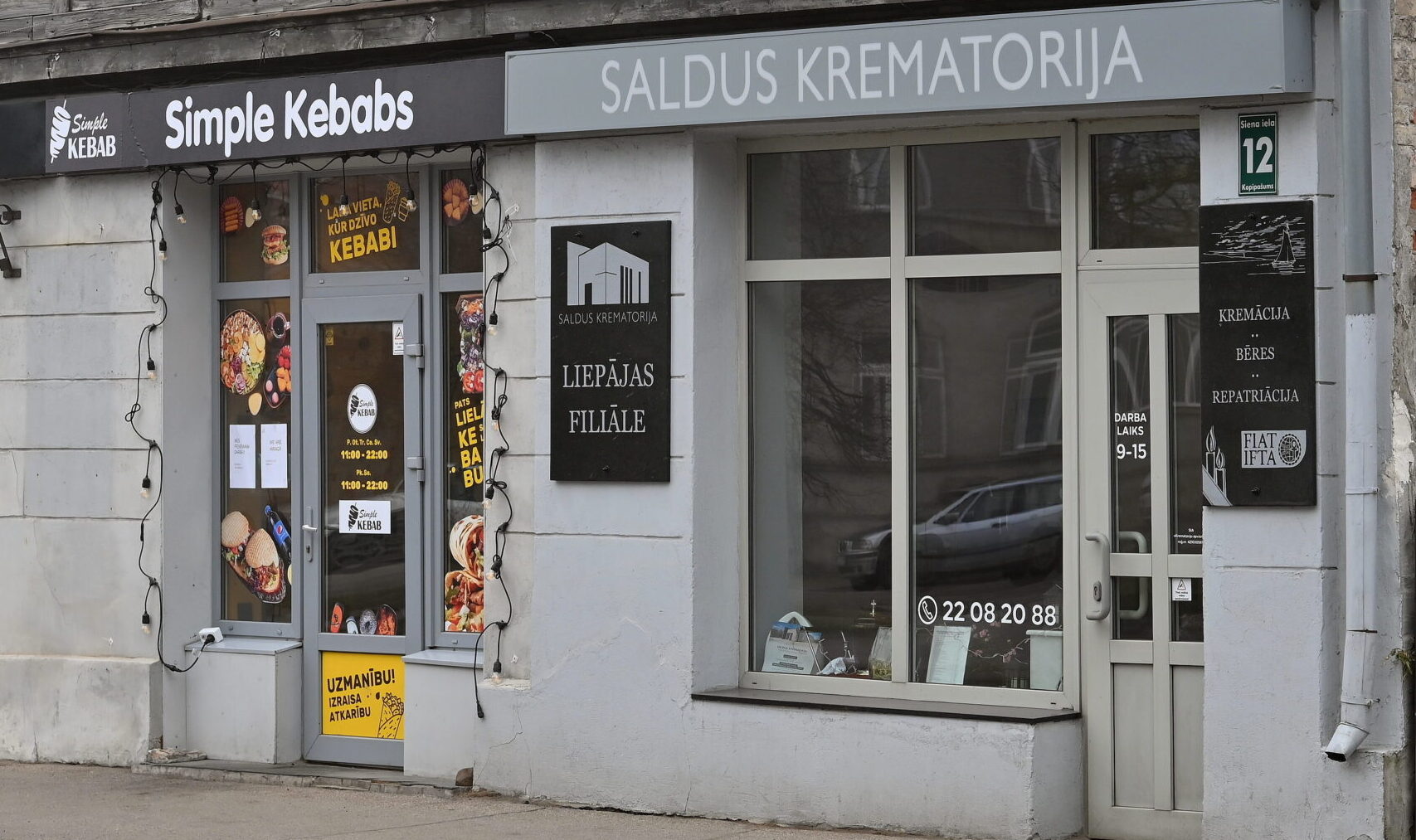 Kebabu un krematorijas kaimiņu būšanai spēcīga tradīcija