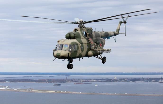 Krievijas Rostovas apgabalā pretgaisa aizsardzība notriekusi savu helikopteru