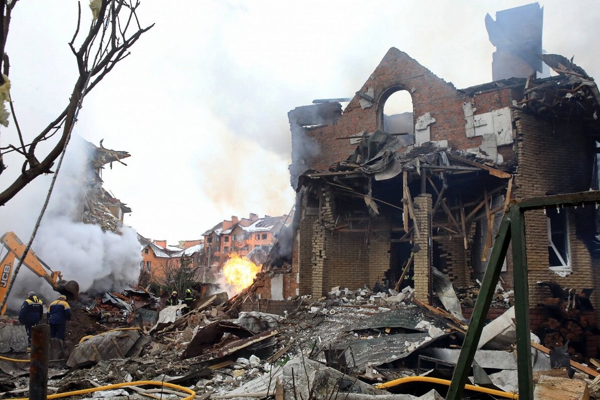 Ukrainas Gaisa spēki: Krievija ziemā uzbrukusi ar vairāk nekā 700 raķetēm