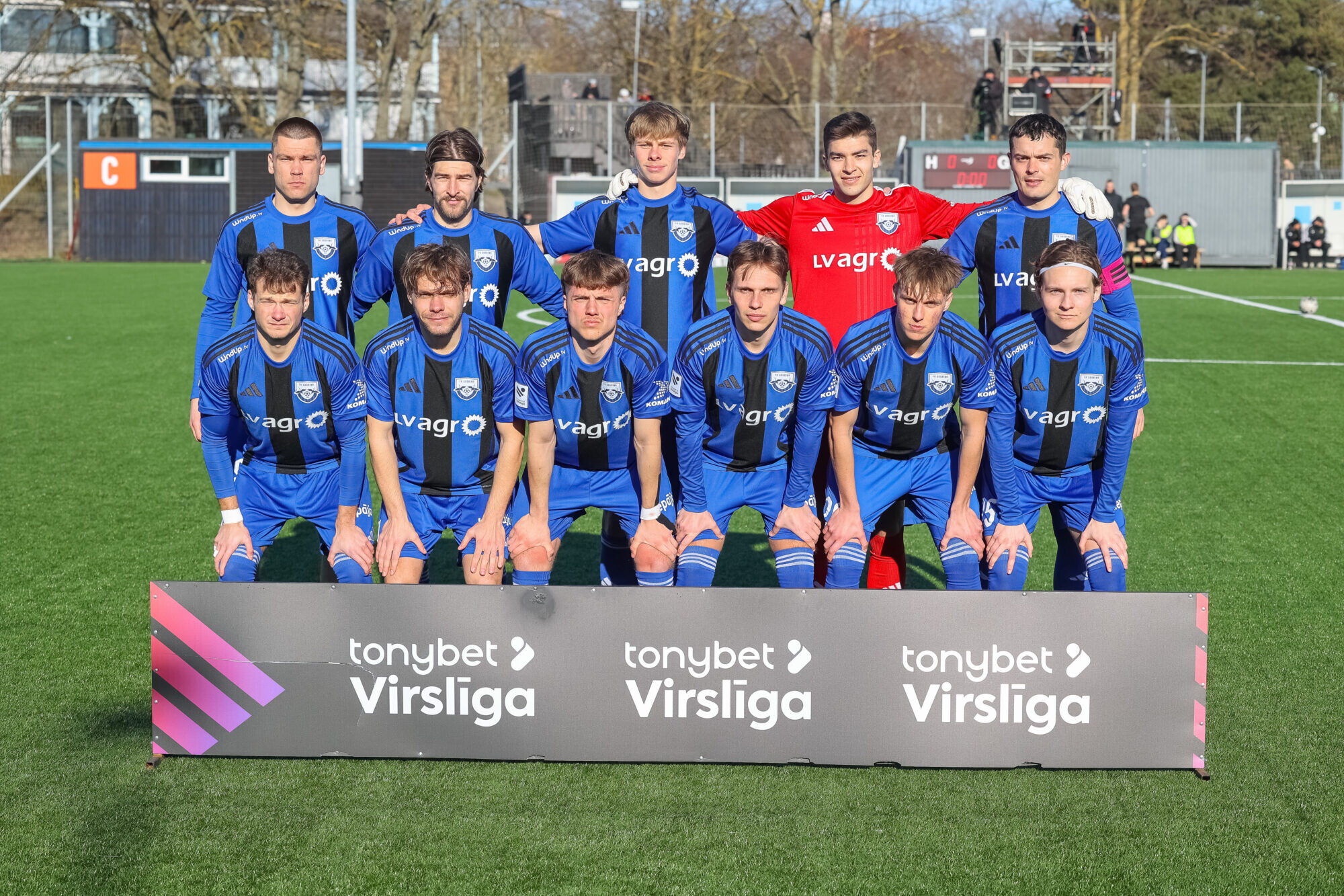 Futbola virslīgas mačā “Grobiņa” uzņems “Riga” komandu