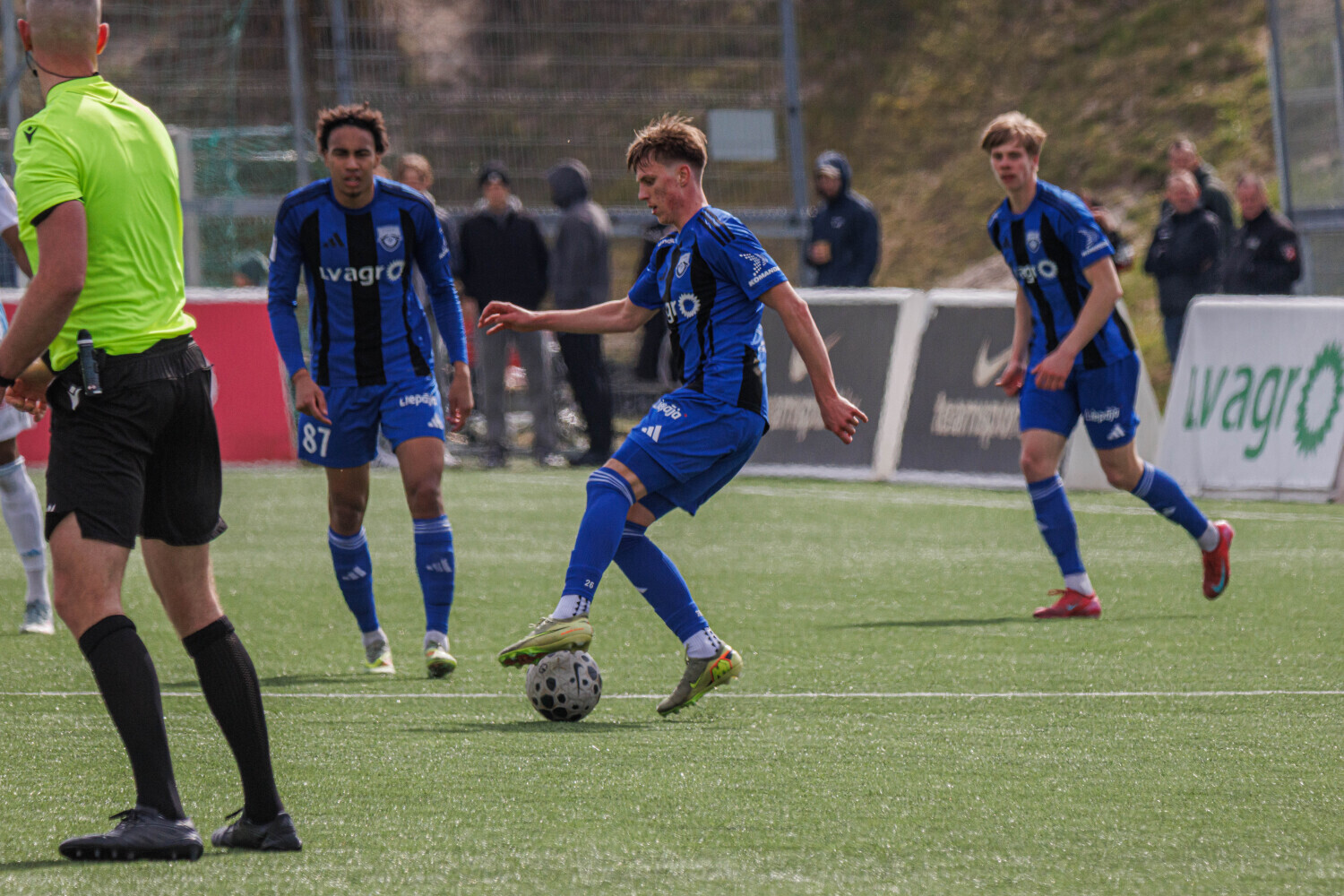 “Grobiņa” futbola virslīgas spēlē uzņems līdervienību RFS