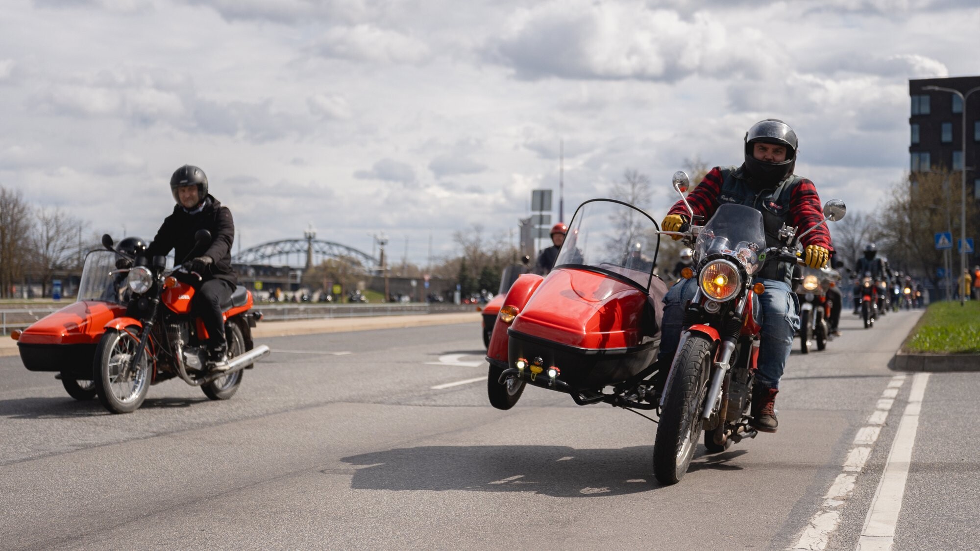 Motosezonas atklāšanas brauciens Rīgā aizvadīts bez starpgadījumiem