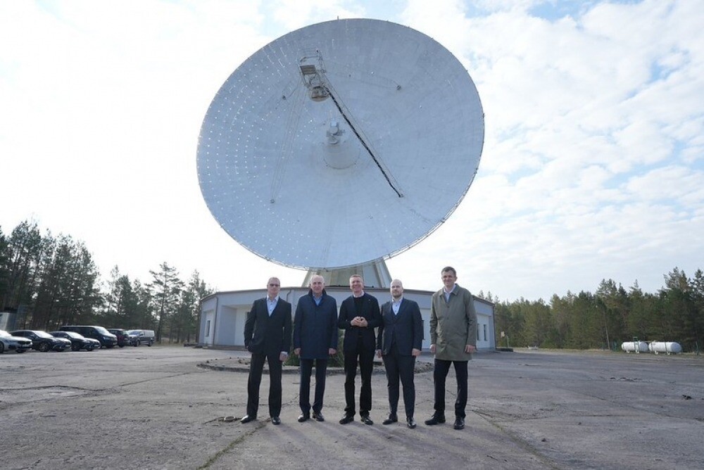 Valsts prezidents: Irbenes radioastronomijas centrs var stiprināt Latvijas spējas kosmosa un aizsardzības jomā