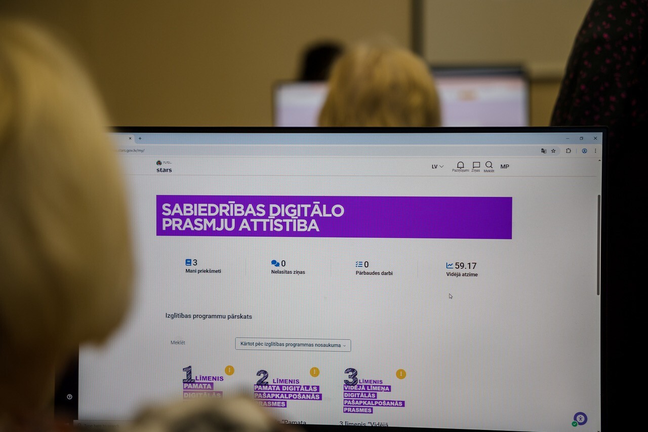 Dienvidkurzemes novadā vairāk nekā 150 iedzīvotāji apguvuši digitālās prasmes
