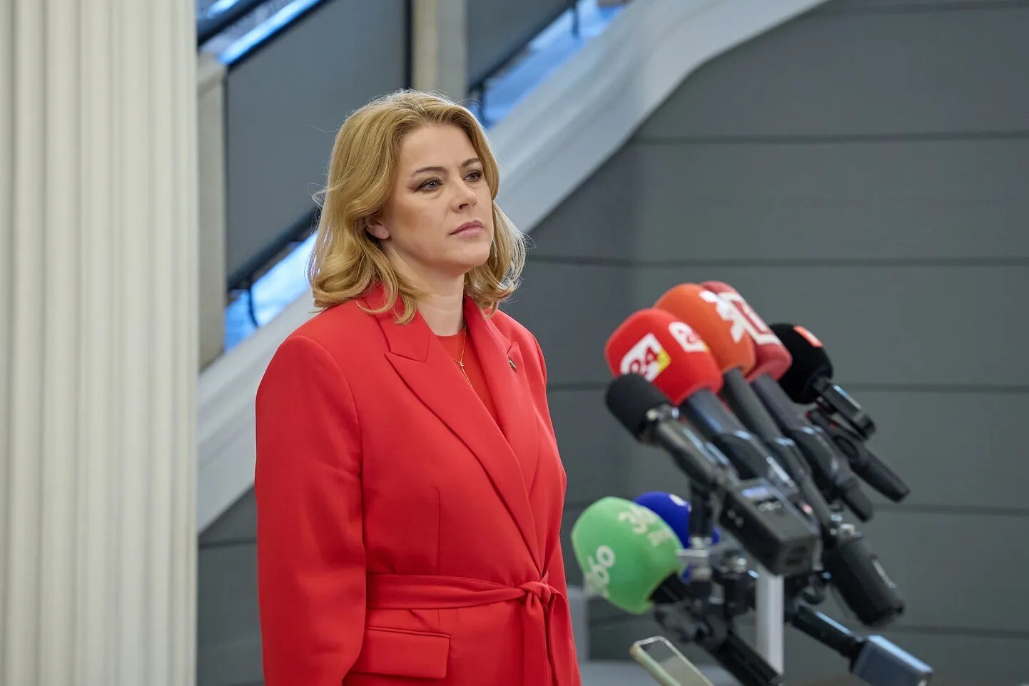 Siliņa joprojām vērtē iespēju vērsties tiesā pret Citskovski par neslavas celšanu