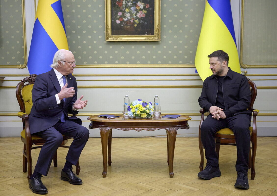 Zviedrija atbalstīs Ukrainu ar četriem miljardiem eiro
