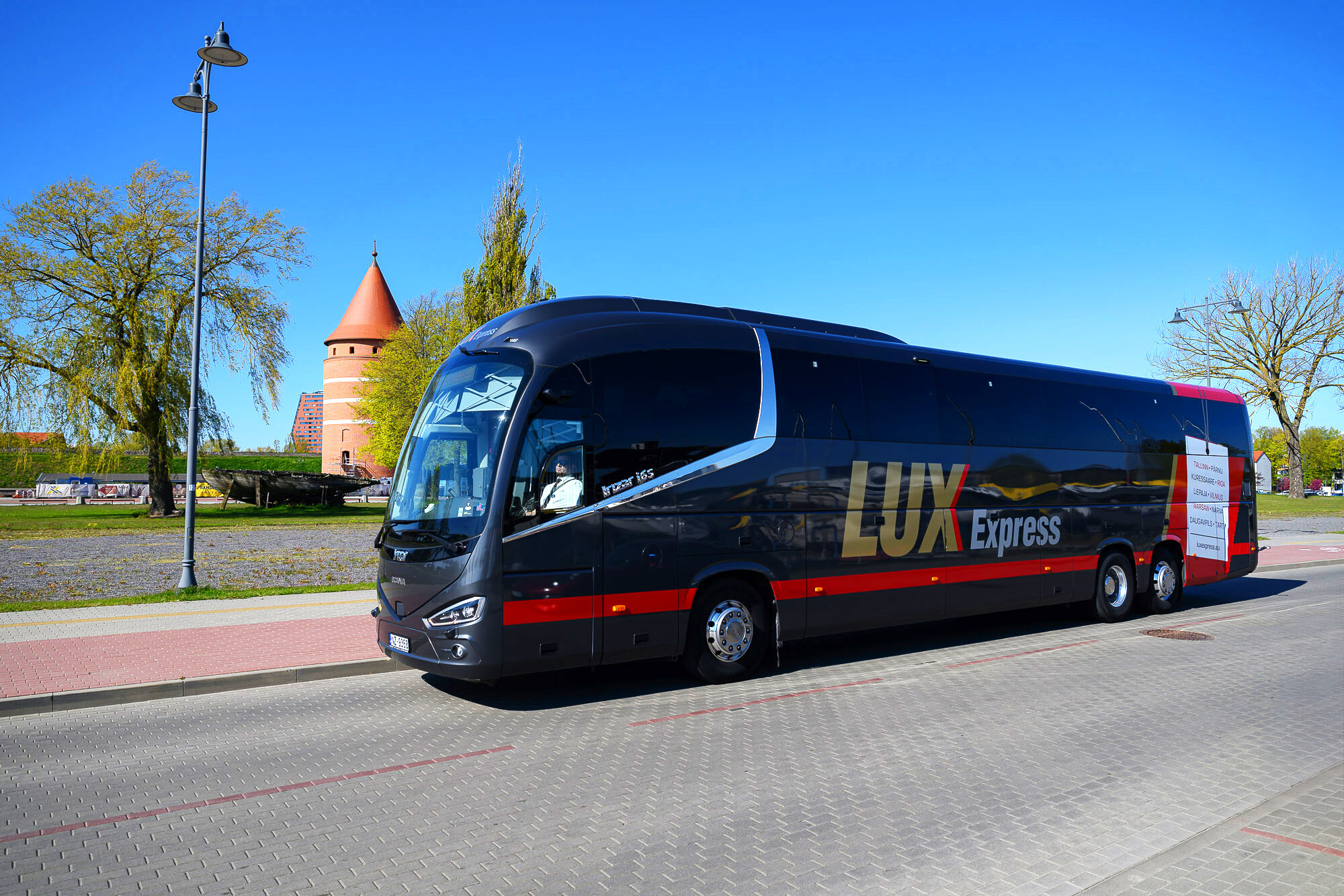 “Lux Express” no ceturtdienas palielinās reisu skaitu uz Klaipēdu un Liepāju