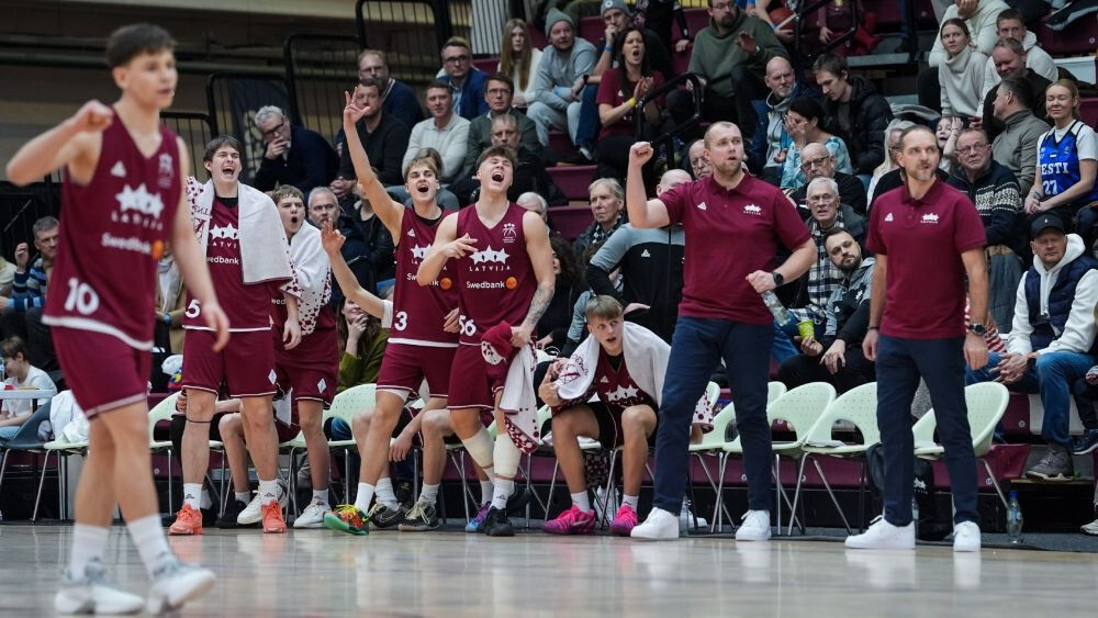 Latvijas U-18 basketbolisti turnīru Vācijā sāk ar zaudējumu