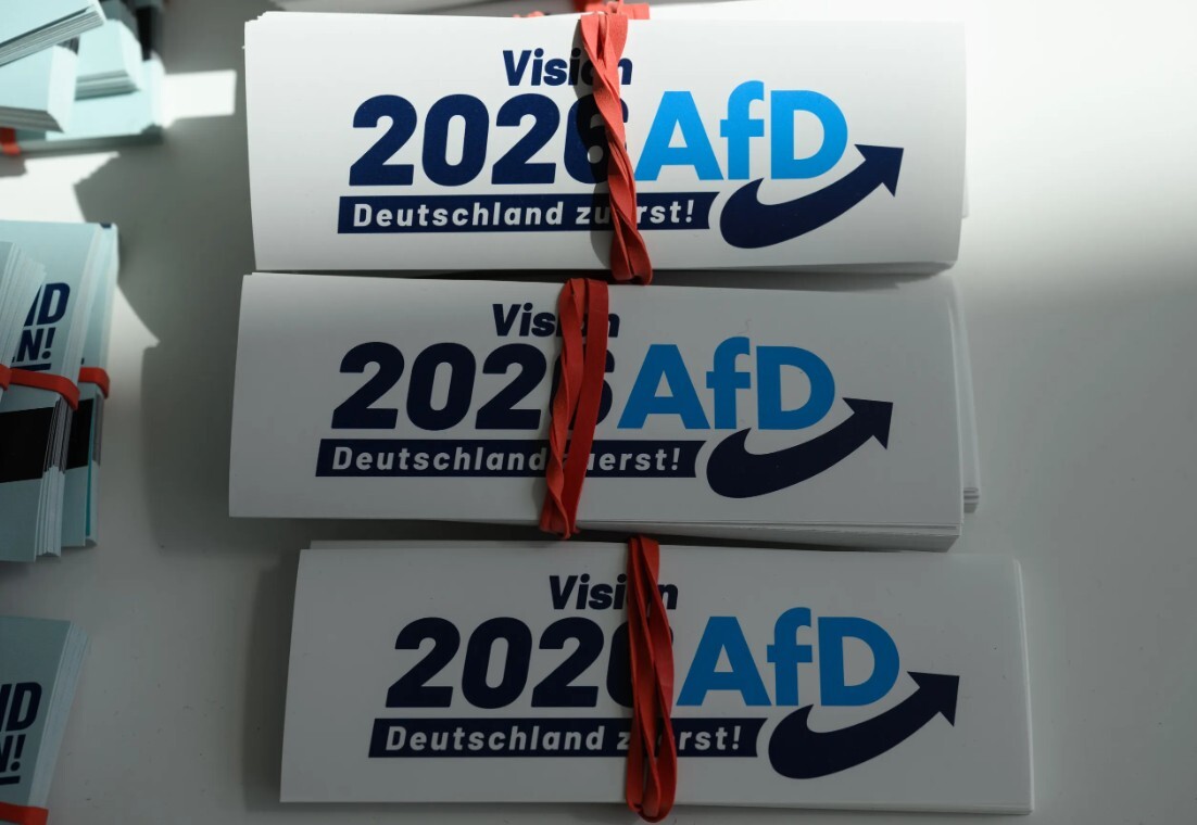 AfD pārsvars pār CDU/CSU pieaudzis līdz pieciem procentpunktiem