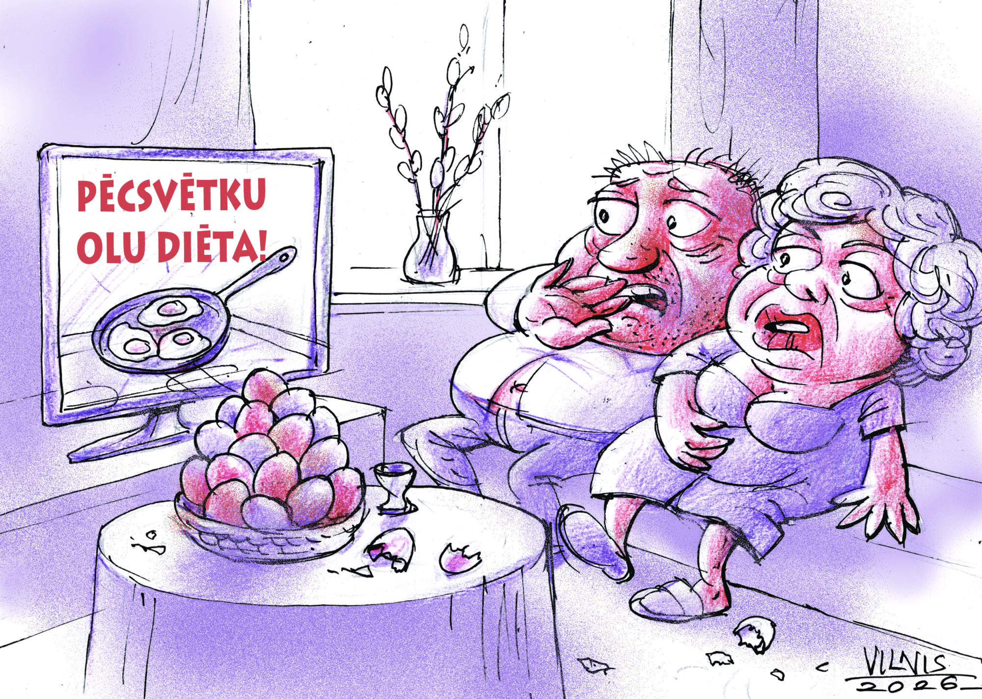 Karikatūra: Bez vārdiem