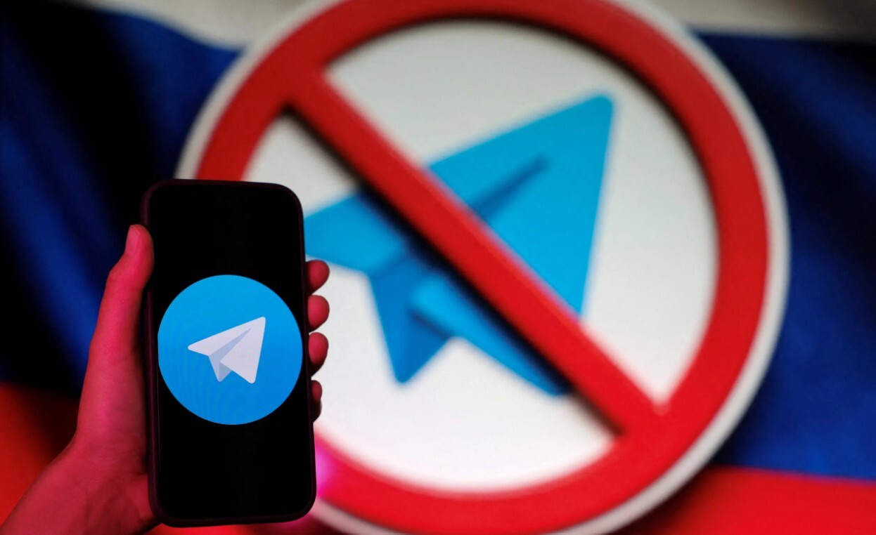 “Telegram” bloķēšana Krievijā sasniegusi teju 100%
