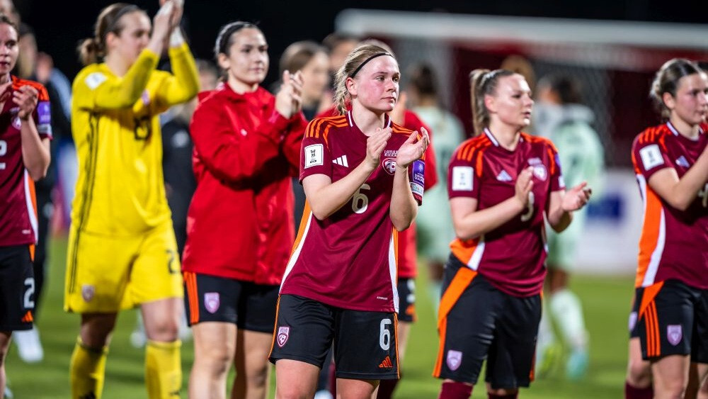 Sieviešu futbola izlasē pirms jūnija spēlēm nelielas izmaiņas