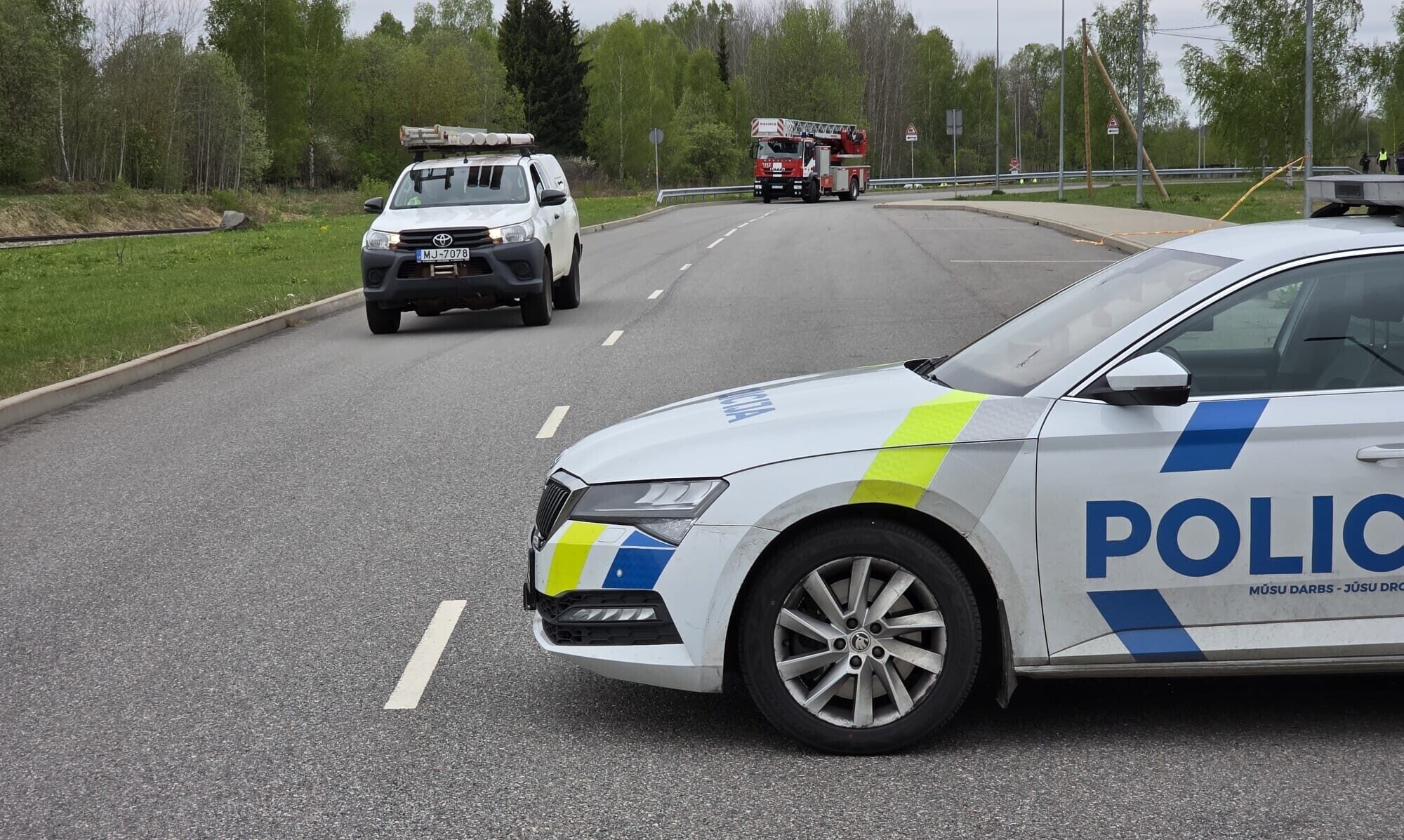 Policija konstatējusi mērķtiecīgi izplatītu nepatiesu informāciju par drona nokrišanu uz pasažieru vilciena