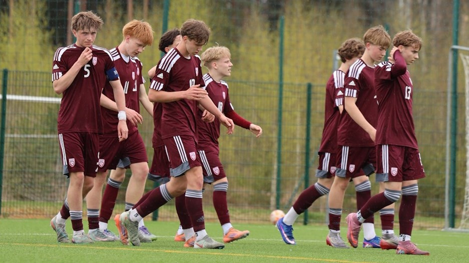 Latvijas U-17 futbola izlase pārbaudes turnīru Somijā noslēdz ar neizšķirtu