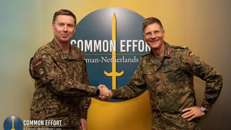 Vācija un Nīderlande izveidos NATO komandcentru Baltijas valstīs