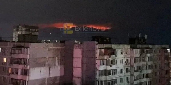 Video: Pēc Ukrainas dronu trieciena izcēlies ugunsgrēks Novorosijskas naftas bāzē