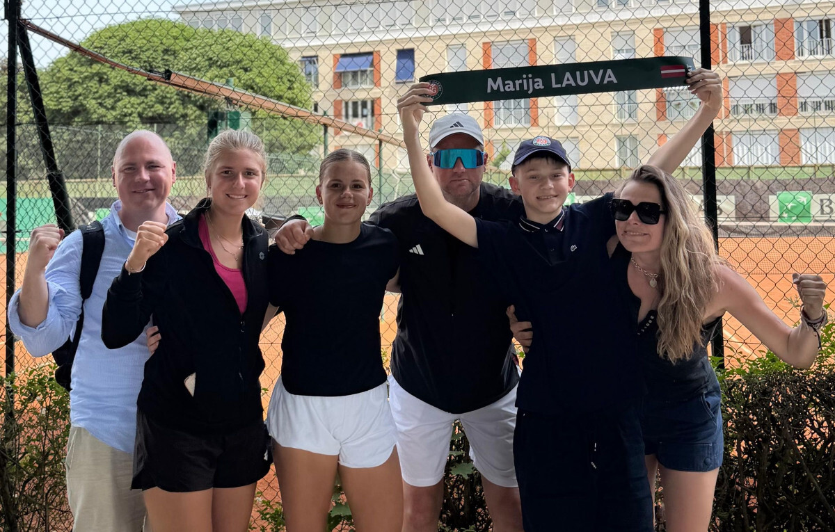 Lauva sasniedz Francijas atklātā čempionāta junioru turnīra pamatsacensības