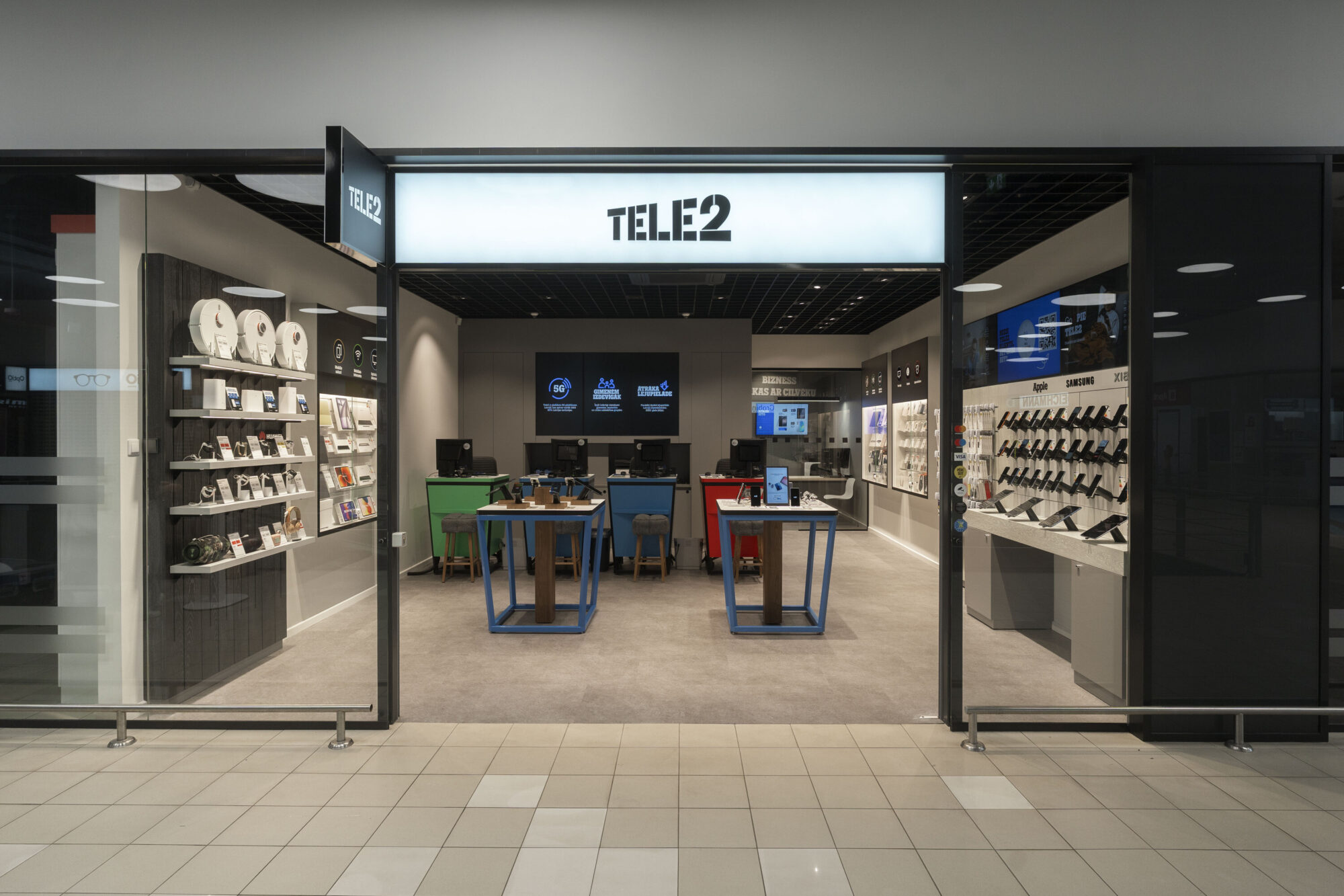 “Tele2” investējusi 120 000 eiro klientu centra izveidē Liepājā