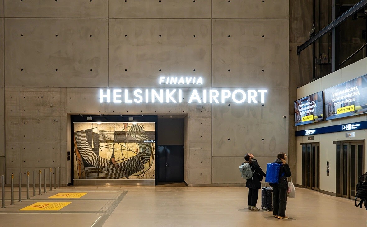 Dronu apdraudējuma dēļ Helsinku lidosta īslaicīgi aptur darbu