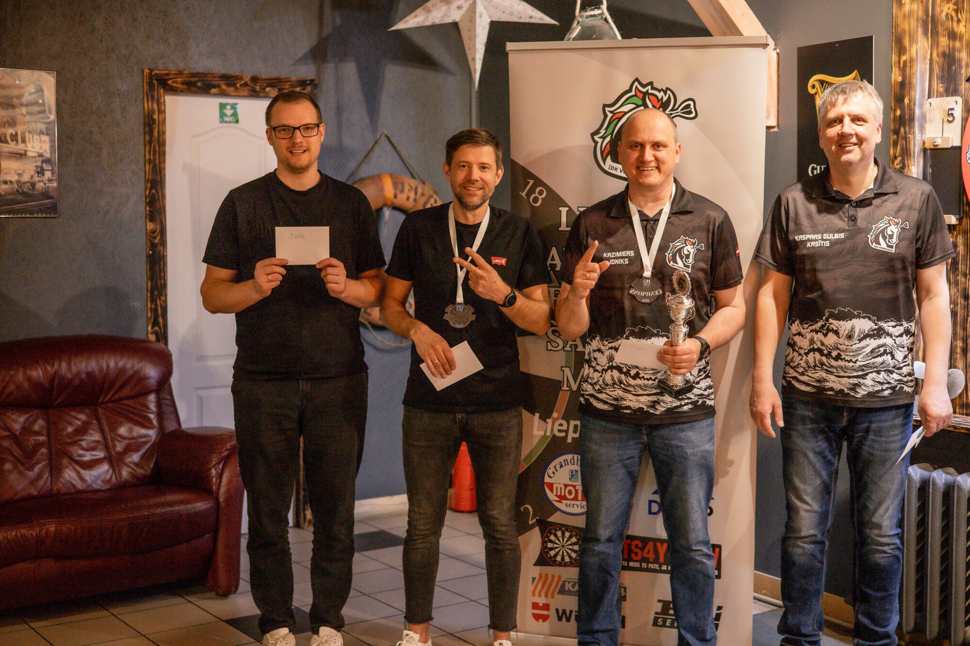 Noslēdzies Liepājas atklātā čempionāta šautriņmešanā “HVAC Solutions Matchplay” cikls