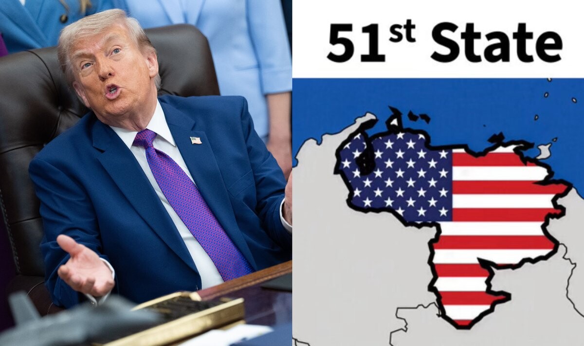 Tramps Venecuēlu nodēvējis par 51. štatu