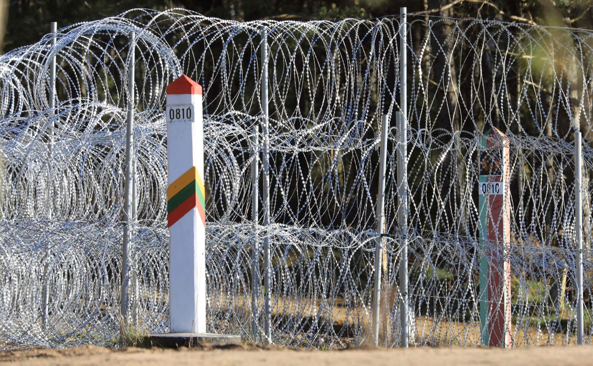 Lietuvas robežsargi piespieduši doties atpakaļ uz Baltkrieviju sešus migrantus