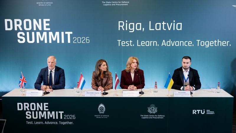 Siliņa: Dronu koalīcija Ukrainas atbalstam kļuvusi par zināšanu un tehnoloģiju apmaiņas platformu