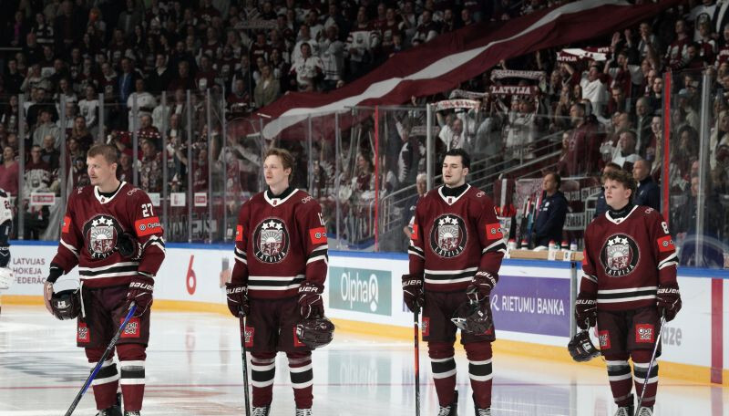 Latvijas hokeja izlase Rīgā aizvadīs pēdējo pārbaudes spēli pirms pasaules čempionāta