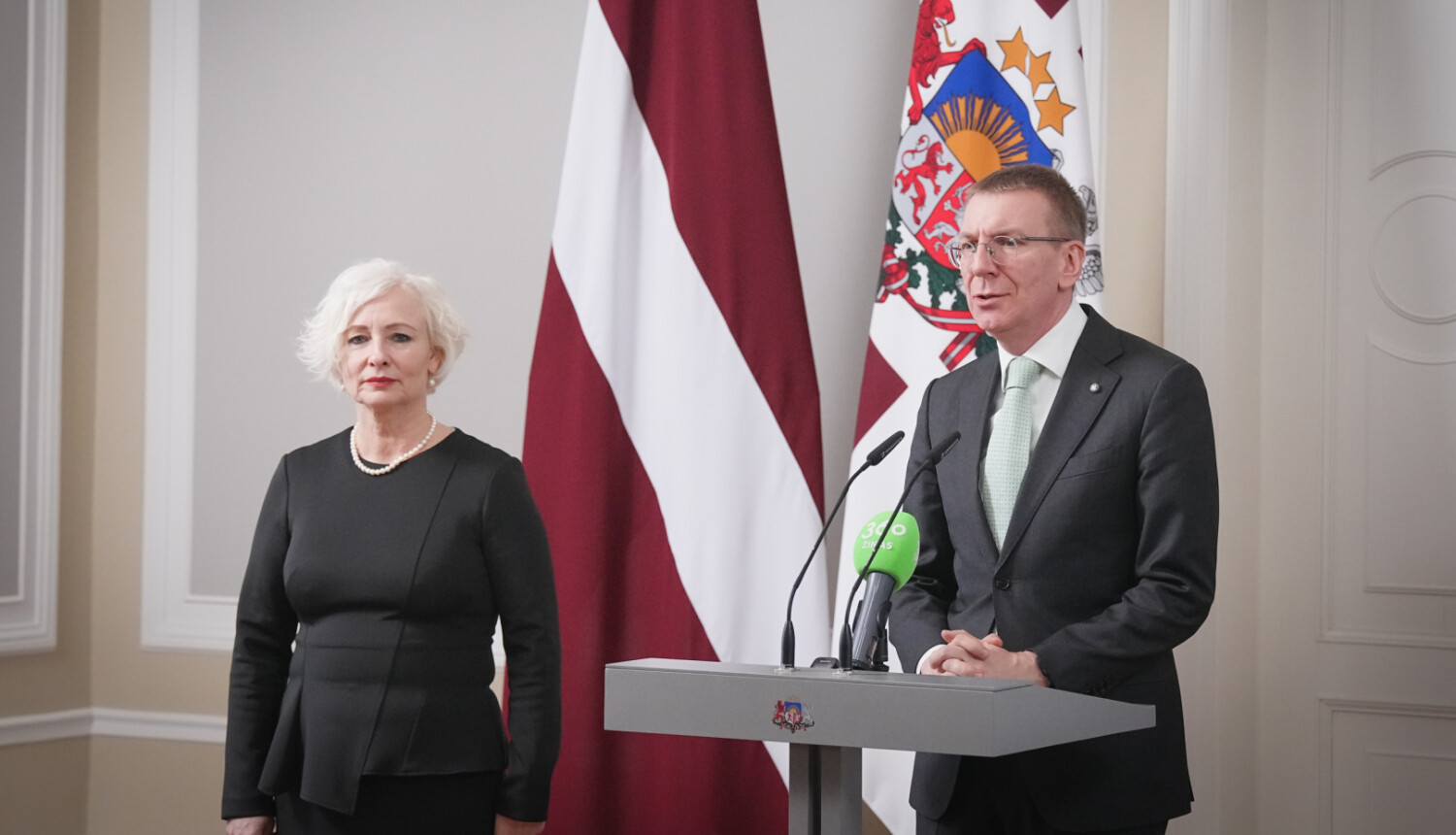 Rinkēviču no otrdienas vakara līdz trešdienai aizstās Saeimas priekšsēdētāja