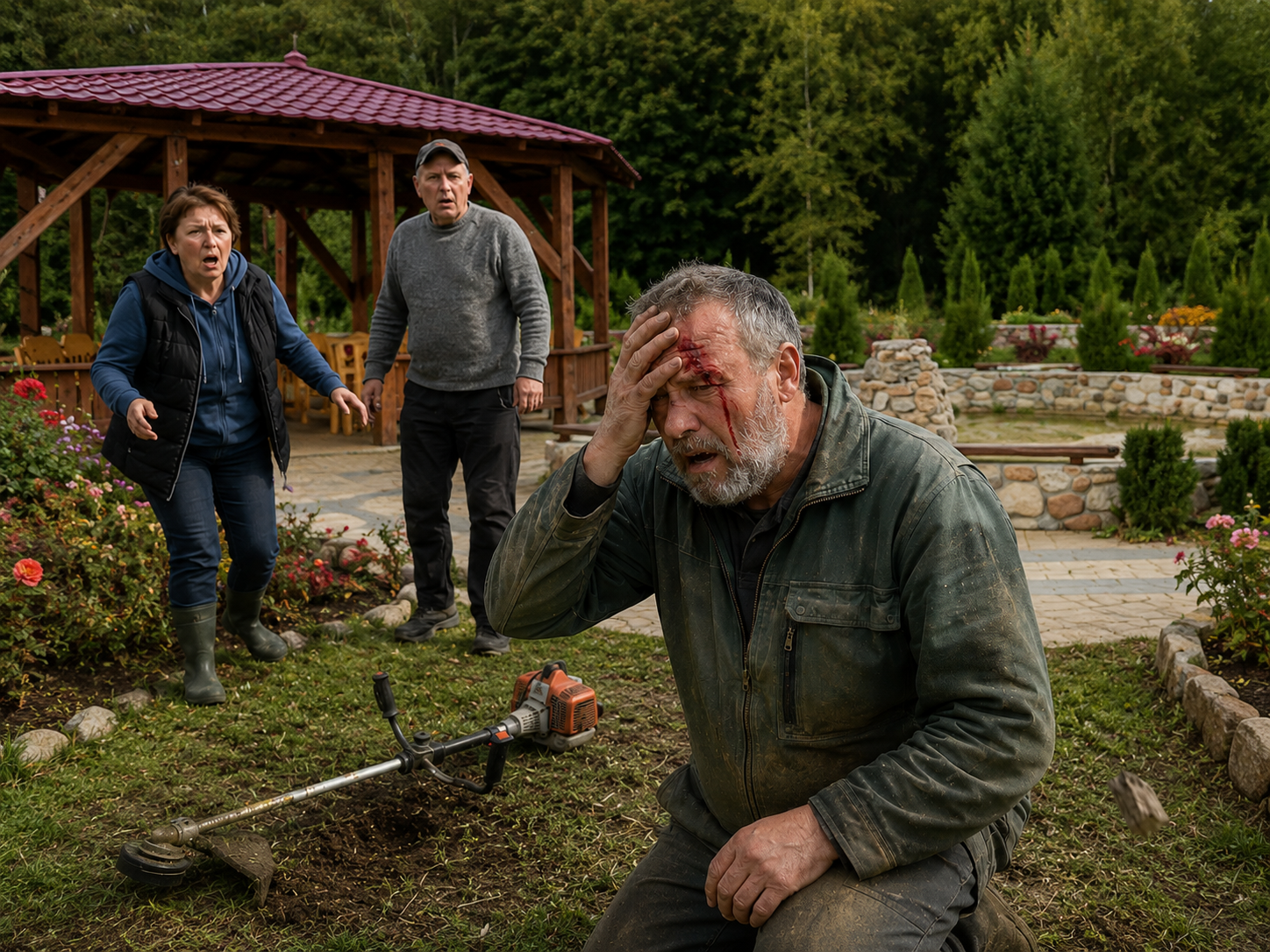 Blīkšķis kā šāviens un asinis uz pieres – kas notika Ziemupē?