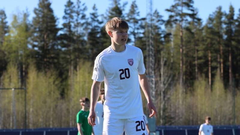 Latvijas U-17 futbola izlase pārbaudes turnīra otrajā mačā izcīna uzvaru