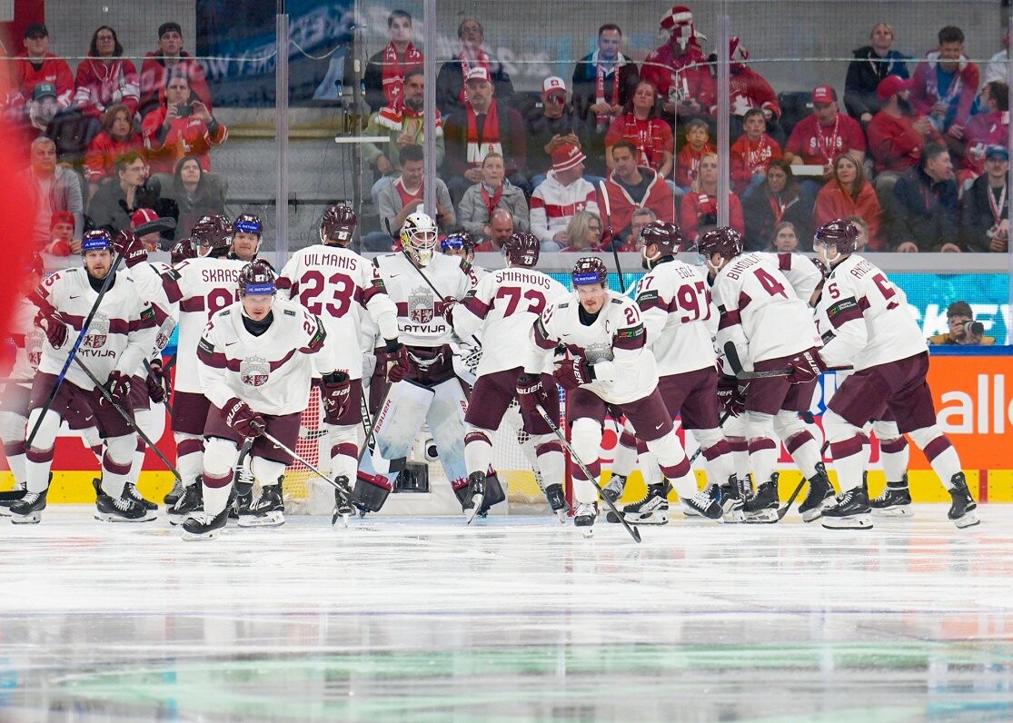Latvijas hokejisti pasaules čempionāta otrajā mačā tiksies ar Vāciju