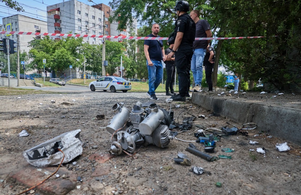 Krievija uzbrukusi Ukrainai ar 154 droniem
