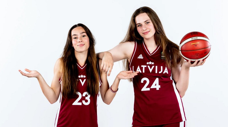 Latvijas U-20 basketbolistes pārbaudes spēlē uzvar Ukrainu