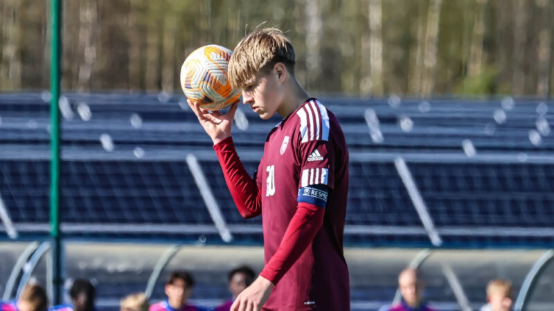 Latvijas U-17 futbolisti Eiropas čempionāta kvalifikācijas turnīra mačā cīnās neizšķirti ar Albāniju