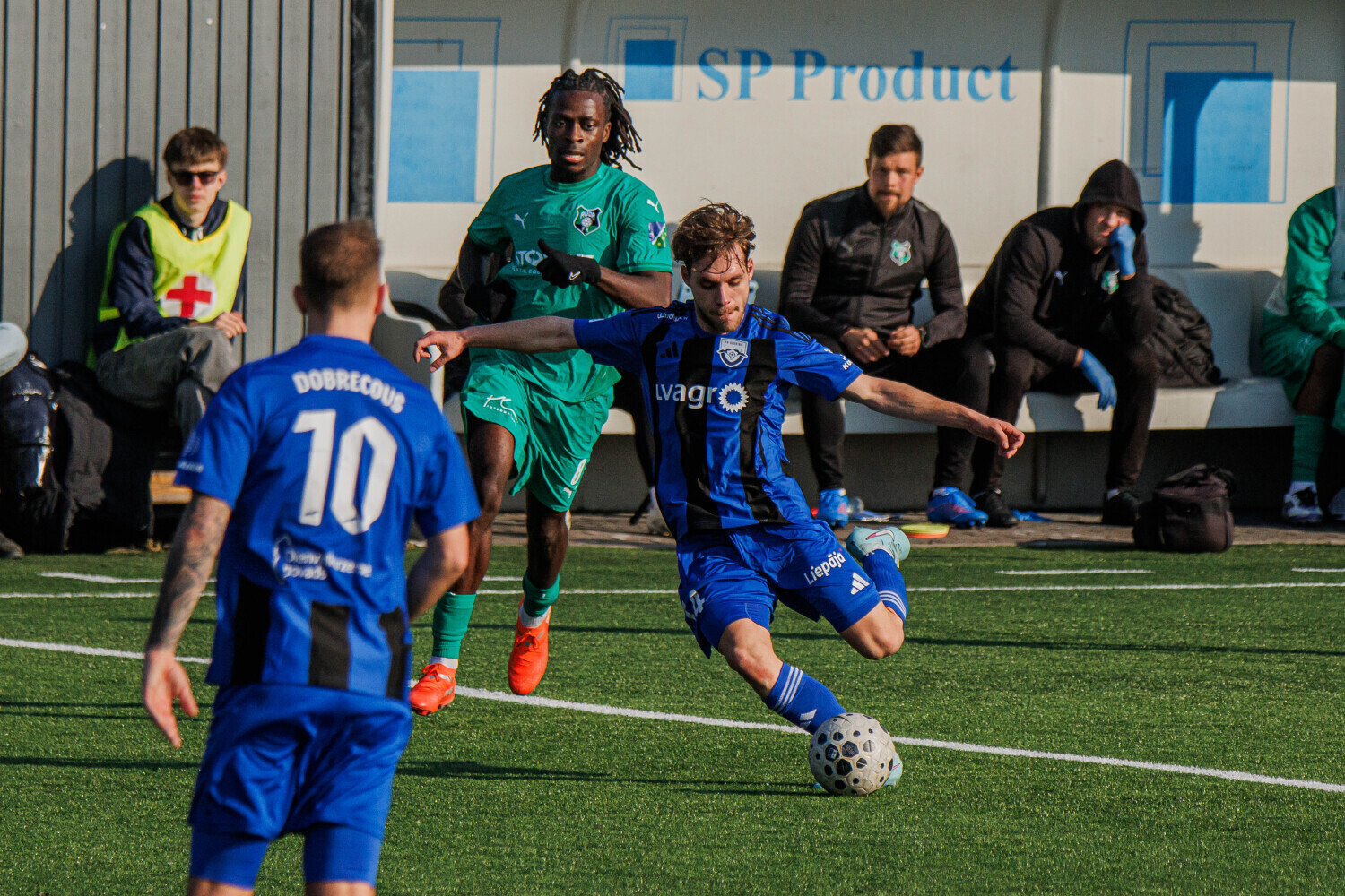 “Grobiņa” futbola virslīgā uzņems “Audu”
