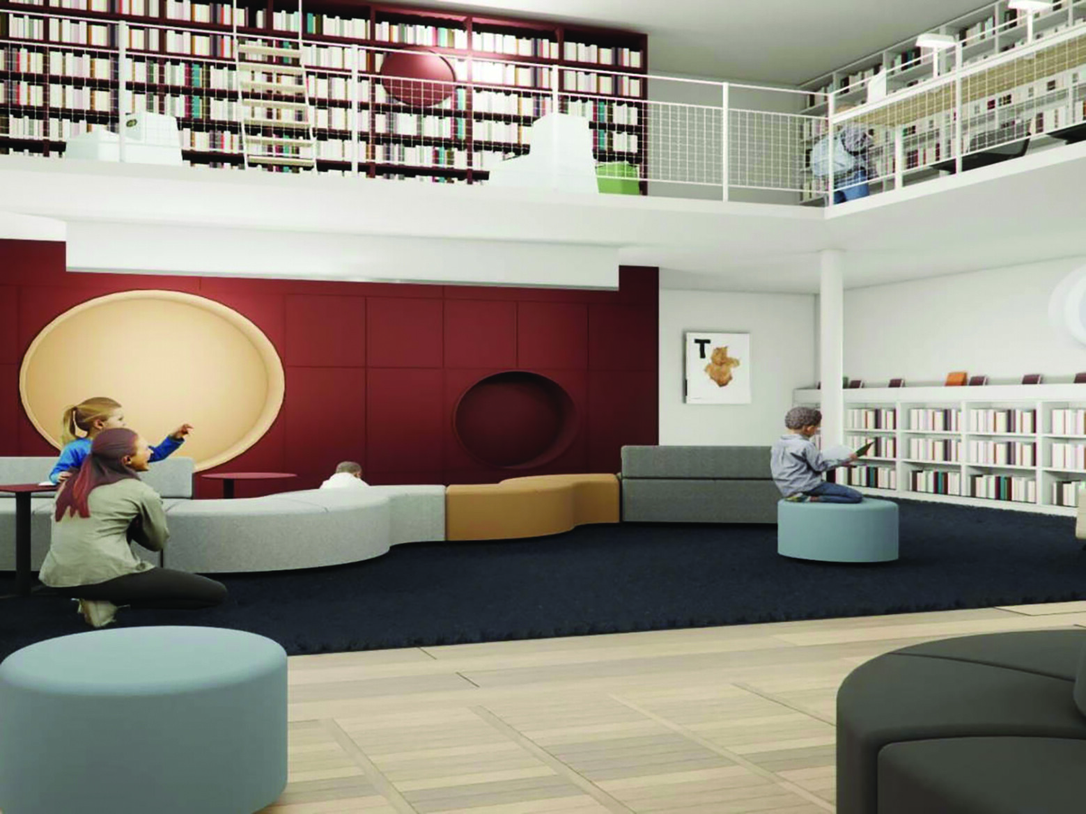 Zaļās birzs bibliotēkā radīs mūsdienīgu un pieejamu vidi