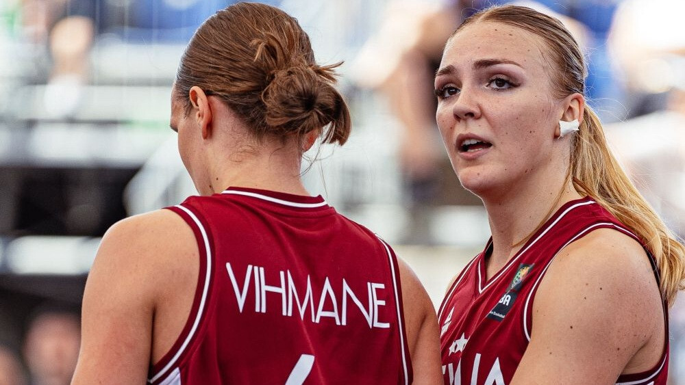Latvijas 3×3 basketbolistes zaudē cīņā par vietu Pasaules kausa ceturtdaļfinālā