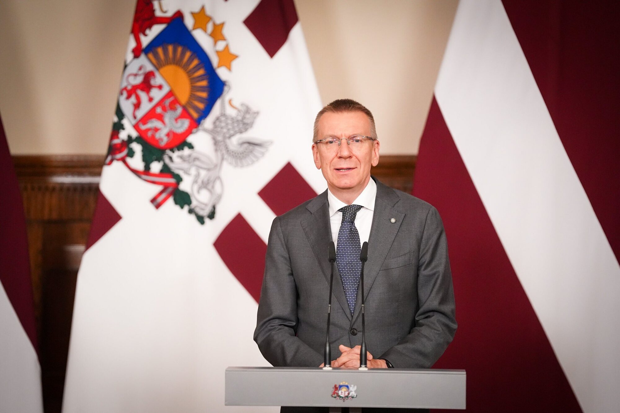 Prezidents: Mums ir jāvelta visa sava enerģija, lai Latvija vienmēr būtu brīva un spēcīga