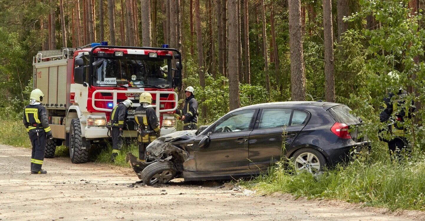 Auto sadursmē ar meža dzīvnieku sestdien gājis bojā transportlīdzekļa vadītājs