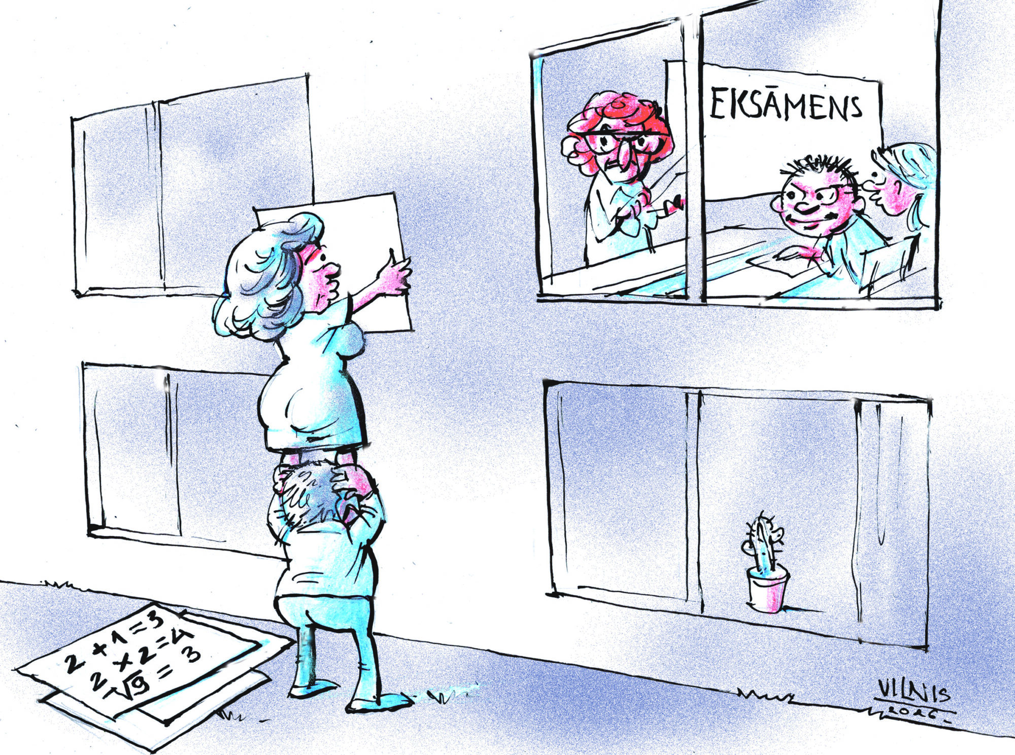 Karikatūra: Palīdzība