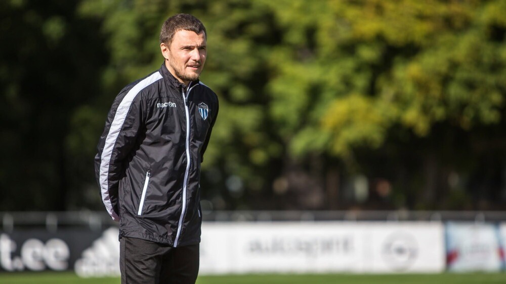 Latvijas futbola virslīgas klubu “Grobiņa” papildina treneris Kalašņikovs