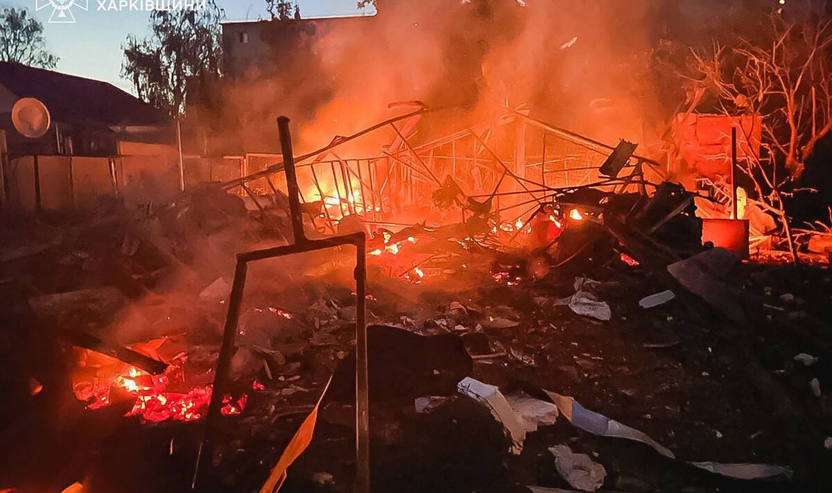 Krievijas triecienos Harkivas apgabalā nogalināti pieci cilvēki