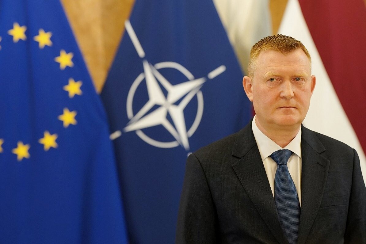 Melnis Kijivā ticies ar Ukrainas aizsardzības ministru