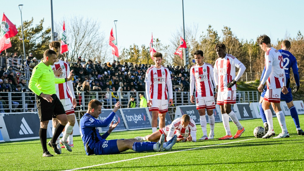 Latvijas futbola virslīgas spēlē tiksies “Grobiņas” un “Liepājas” komandas