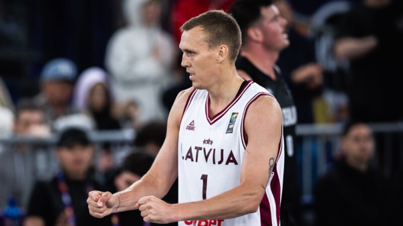 Latvijas 3×3 basketbolisti sasniedz Pasaules kausa pusfinālu