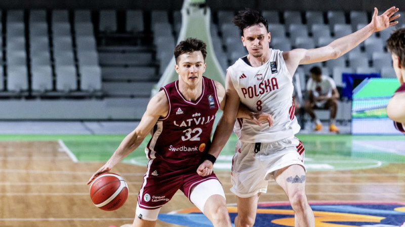 Latvijas basketbolistiem 12.vieta Eiropas U-20 čempionātā