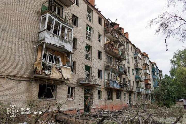 Krievu uzbrukumā Slovjanskai ievainoti 14 cilvēki