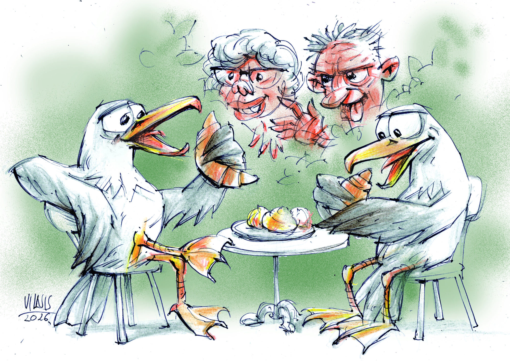 Karikatūra: Kaiju planētā