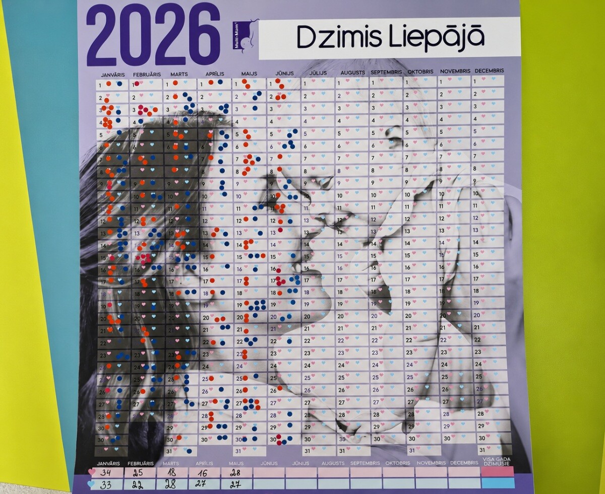 Liepājas Reģionālajā slimnīcā sagaidīts šī gada 300. mazulis
